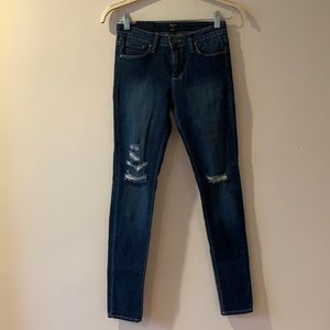 NWT Distressed jeans - Just Black USA